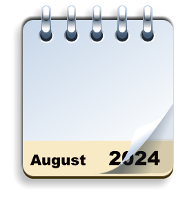 August	 2024